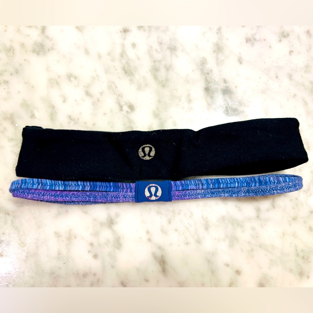 Two Lululemon Headbands